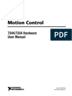 Pci 7334 Motion Control PDF