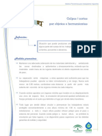Golpes y Cortes Por Objetos o Herramientas PDF