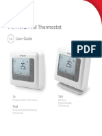 T4, T4R & T4M Thermostat: User Guide