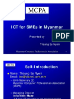ICT For SMEs in Myanmar
