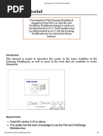 Drawing Tutorial FreeCAD