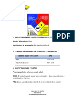 Hoja de Seguridad CLOROMAX-BIOASEO