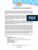 formulario SOLICITUD FRANQUICIA MEMBRETE