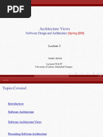 Architecture Views: Software Design and Architecture