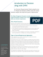 An Introduction To Decision Modeling With DMN