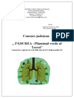 Concurs Judetean Padurea