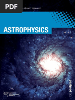 Astrophysics: Postgraduate Study and Research