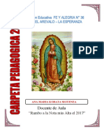 Carpeta Pedagogica 4 Años