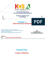 Chapter 1:-: Faculty of Engineering Petroleum Engineering Department Production Engineering II Fourth Stage