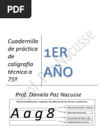 Cuadernillo de Caligrafía Técnica Desbloqueado PDF