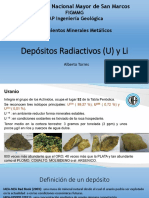 AT - YMM-XI Depositos Radiactivos y Li 2018-II
