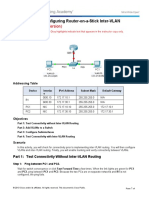 5.1.3.6 Packet Tracer - Configuring Router-on-a-Stick Inter-VLAN Routing Instructions IG