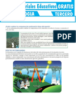 Consecuencias de La Contaminación Ambiental para Tercer Grado de Secundaria