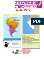 Límites Del Perú para Primer Grado de Primaria
