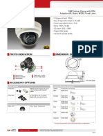 Photo Indication Dimension Diagram: 5MP Indoor Dome With D/N, Adaptive IR, Basic WDR, Fixed Lens