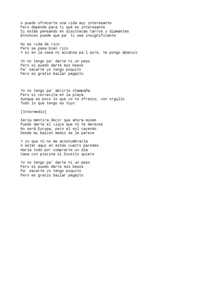 Letra de 