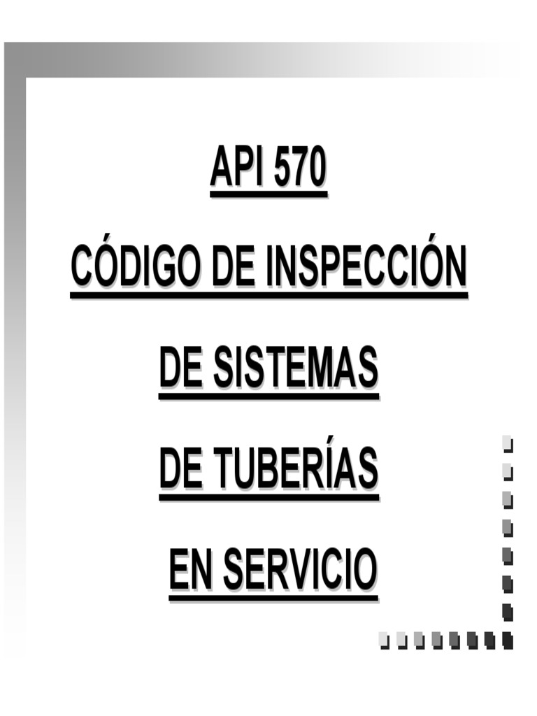 Memorias Del Codigo API 570 | PDF | Fatiga (material) | Acero inoxidable
