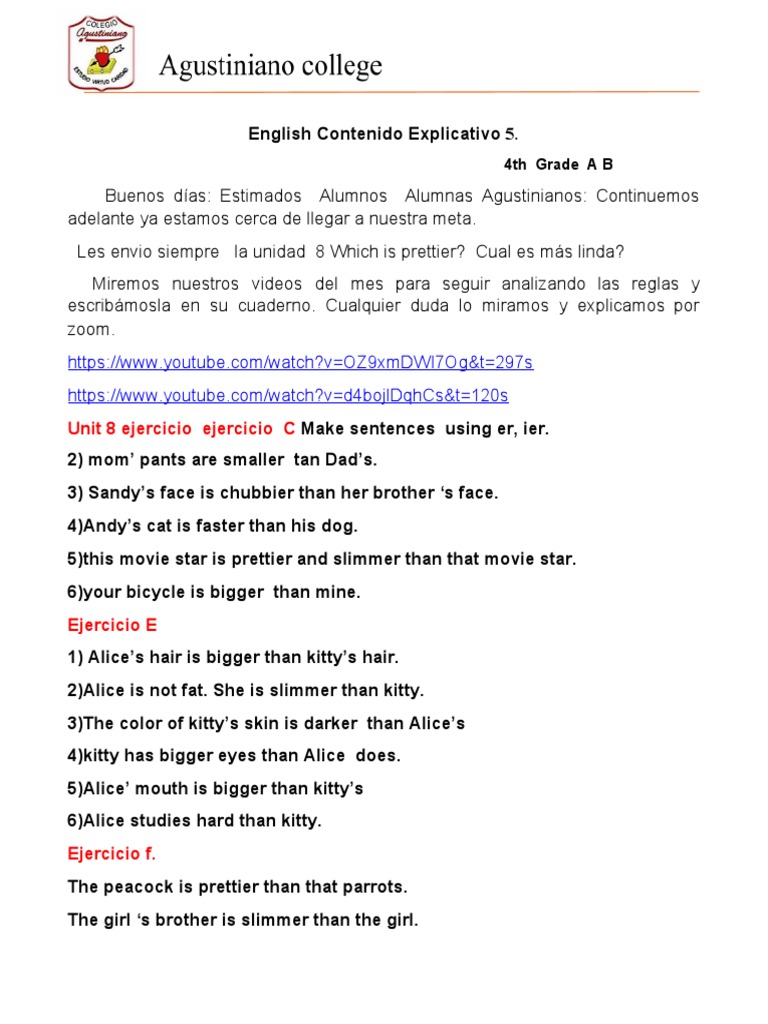 Explicativo Ingles Guias 5 PDF PDF