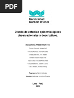 Monografía de Diseño Epidemiológico Grupo 6