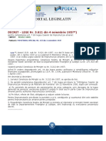 DECRET - LEGE Nr. 3.621 Din 4 Noiembrie 1937 PDF