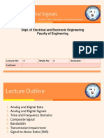 Analog & Digital Signals: Dept. of Electrical and Electronic Engineering Faculty of Engineering