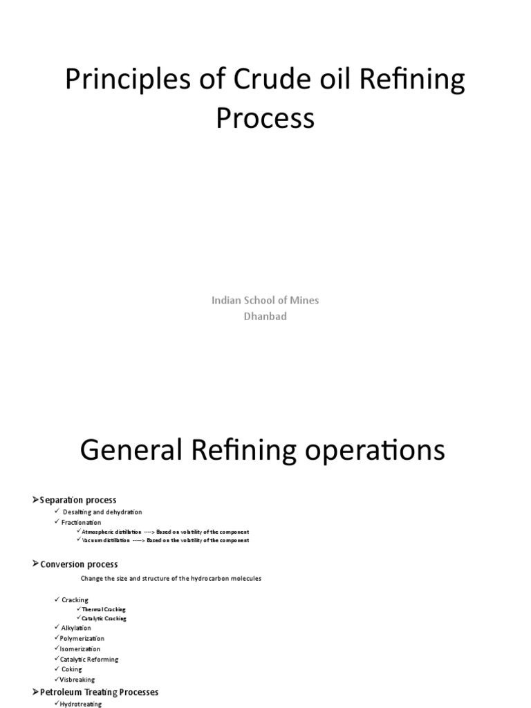 Atmospheric Distillation in Refining | PDF | Science & Mathematics
