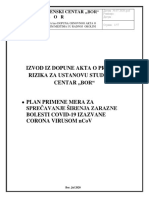 IZVOD IZ PLANA PREVENTIVNIH MERA Za Sajt Prerađen