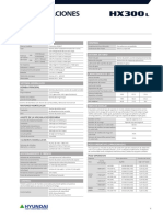 Especificaciones: Motor Control