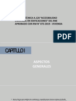 Norma Técnica A.120 "Accesibilidad Universal en Edificaciones" Del Rne Aprobado Con RM #072-2019 - Vivienda