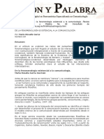 De la fenomenología existencial a la comunicología.pdf