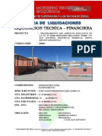 Liquidación Tecnica - Financiera Mej. Serv. I.E. Belaunde Terry (Nuevo Formato)