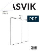 Hasvik Pair of Sliding Doors White - AA 2038901 4 - Pub