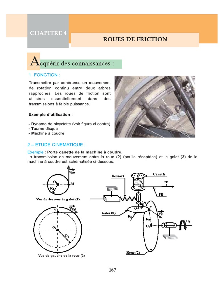 Leçon 2 Roues de Friction PDF