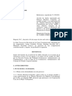 Sentencia T-496/08 protección víctimas violencia