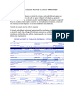 Evidencia 6 Salud-Reporte de Un Accidente