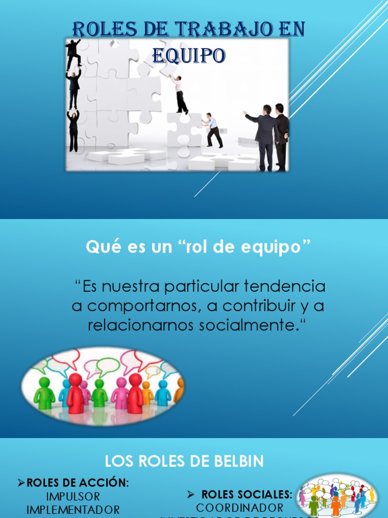 Roles de Equipo y su Impacto | PDF | Crecimiento personal y profesional ...