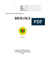 BUKU KERJA PRAKTIKUM BIOLOGI 2020 Untuk PRAKTIKAN