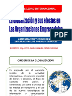 Semana 1 LA GLOBALIZACION Y SUS EFECTOS EN LAS ORGANIZACIONES EMPRESARIALES