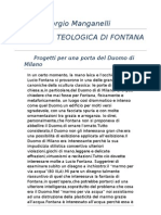Giorgio Manganelli:L'Ironia Teologica Di Fontana
