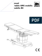 Service Manual Operating Table OPX Mobilis and OPX Mobilis RC