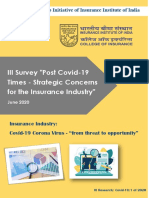 III Survey - Post Covid-19 Strategic Concerns