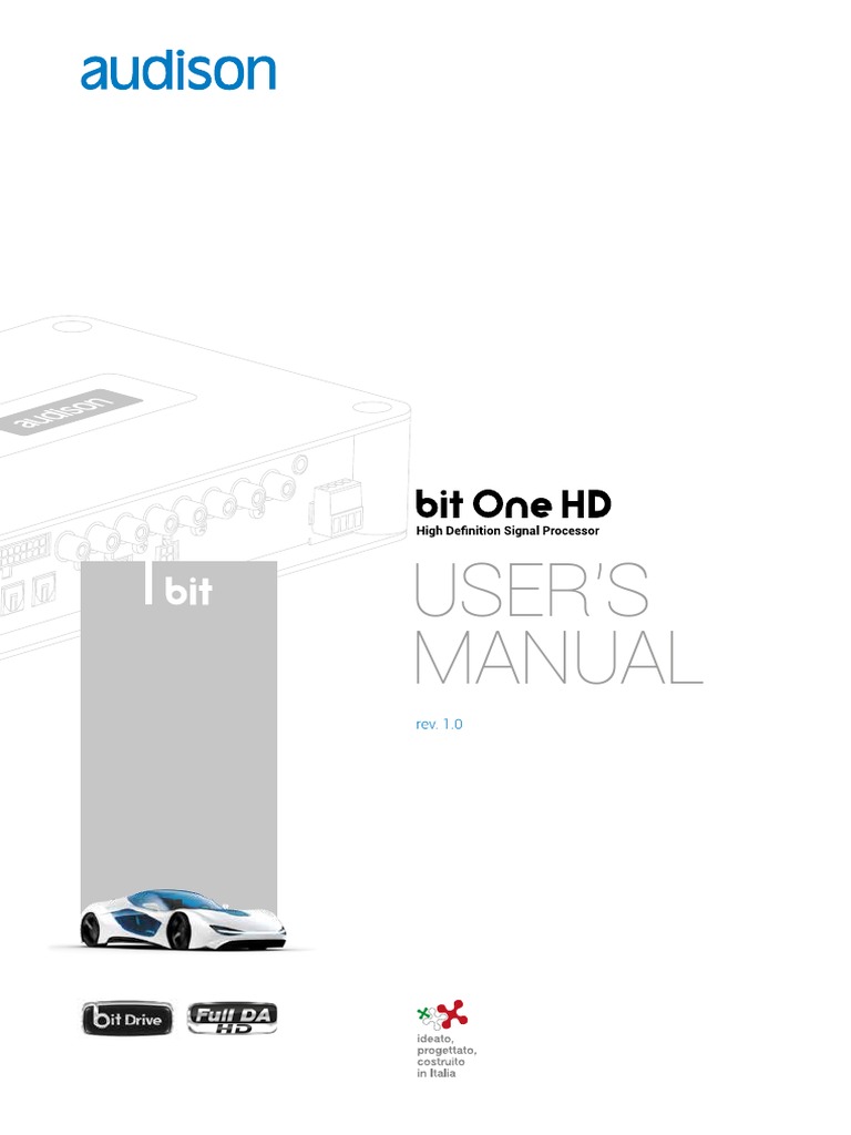 100358036-1c1f8d-Bit One HD Manual - Eng Manual | PDF