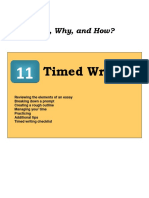 Timed Writing: What, Why, and How?