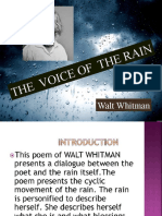 ICE of T HER AIN: Walt Whitman