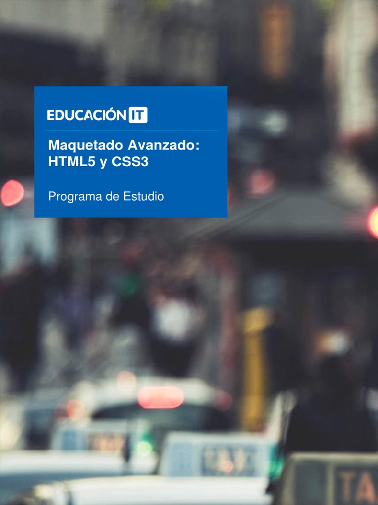 Curso de html5 y css3 PDF | PDF | Hojas de estilo en cascada | Script Java