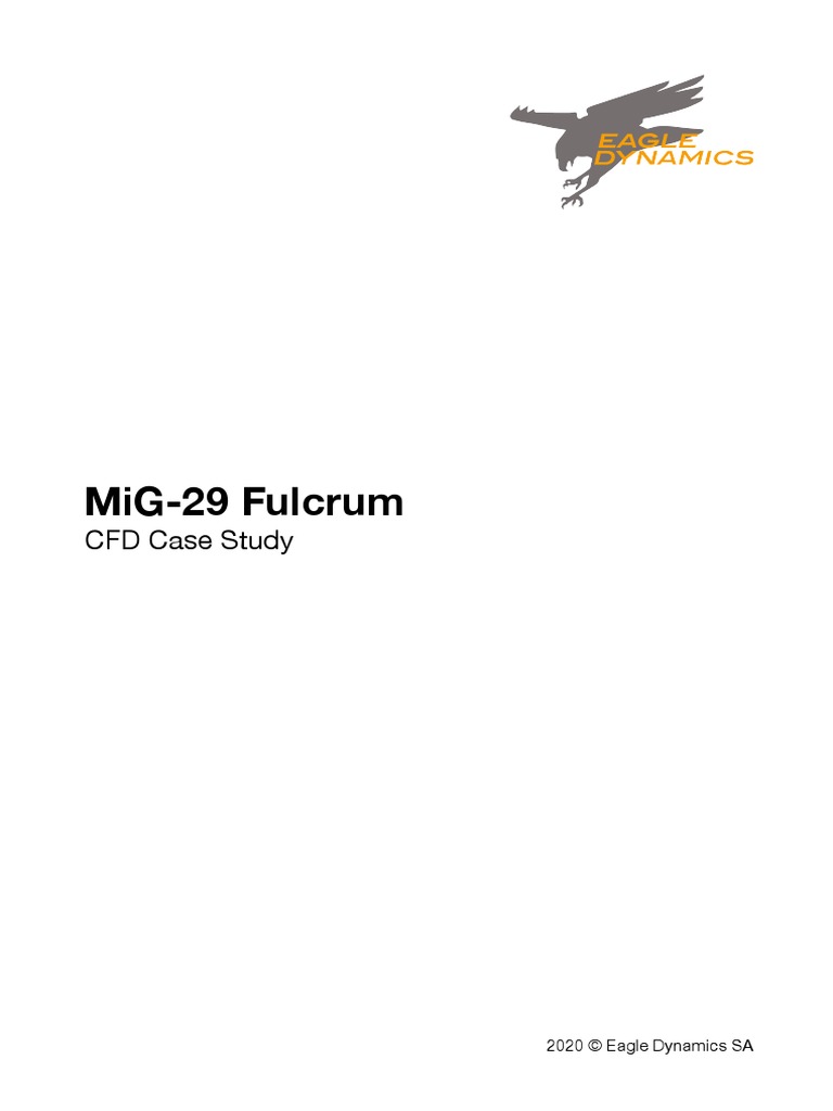 MiG-29 CFD Case Study EN PDF | PDF | Computational Fluid Dynamics ...