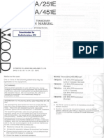 KENWOOD TM 251 User Manual