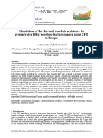 Simulation of The Thermal Borehole Resistance in G PDF
