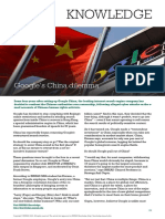 Insead Knowledge Googles China Dilemma PDF