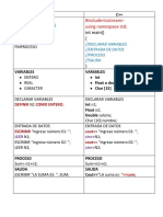 Comparativa PSEINT y C++